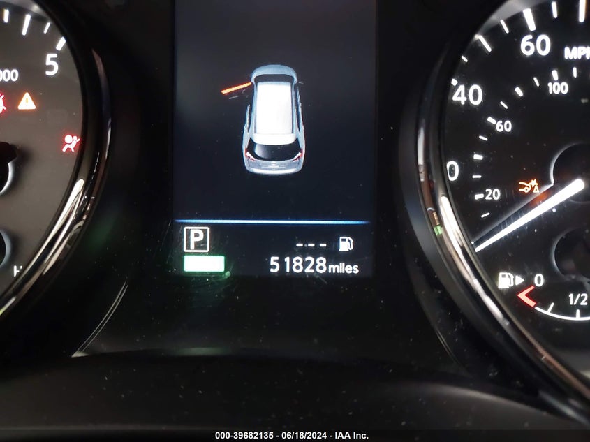 2019 Nissan Rogue Sv VIN: JN8AT2MT1KW254350 Lot: 39682135