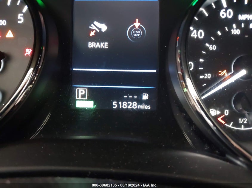 2019 Nissan Rogue Sv VIN: JN8AT2MT1KW254350 Lot: 39682135