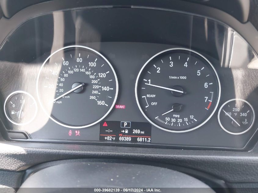 2018 BMW 320I VIN: WBA8A9C58JAH14126 Lot: 39682139