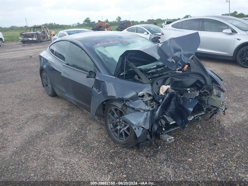 VIN 5YJ3E1EB7NF171139 2022 TESLA MODEL 3 LONG RANGE DUAL MOTOR ALL-WHEEL DRIVE