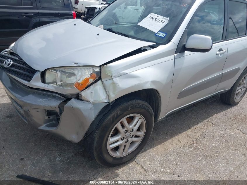 2001 Toyota Rav4 VIN: JTEGH20V310003857 Lot: 39682154