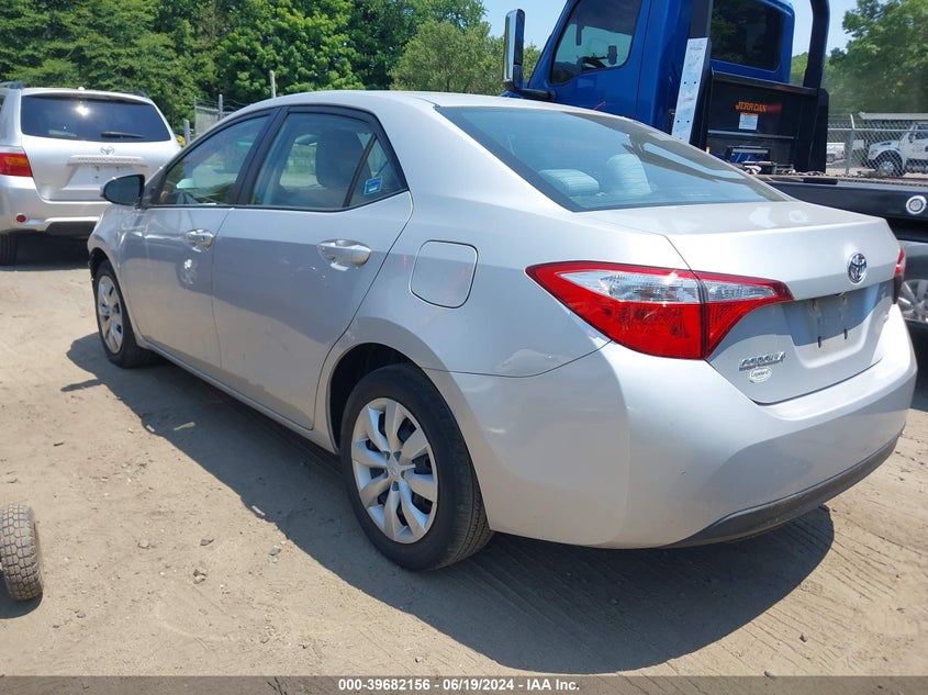 2015 TOYOTA COROLLA LE - 2T1BURHE9FC282428