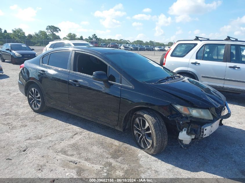 2013 Honda Civic Ex VIN: 19XFB2F89DE035761 Lot: 39682158