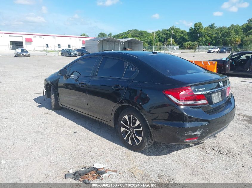 2013 Honda Civic Ex VIN: 19XFB2F89DE035761 Lot: 39682158