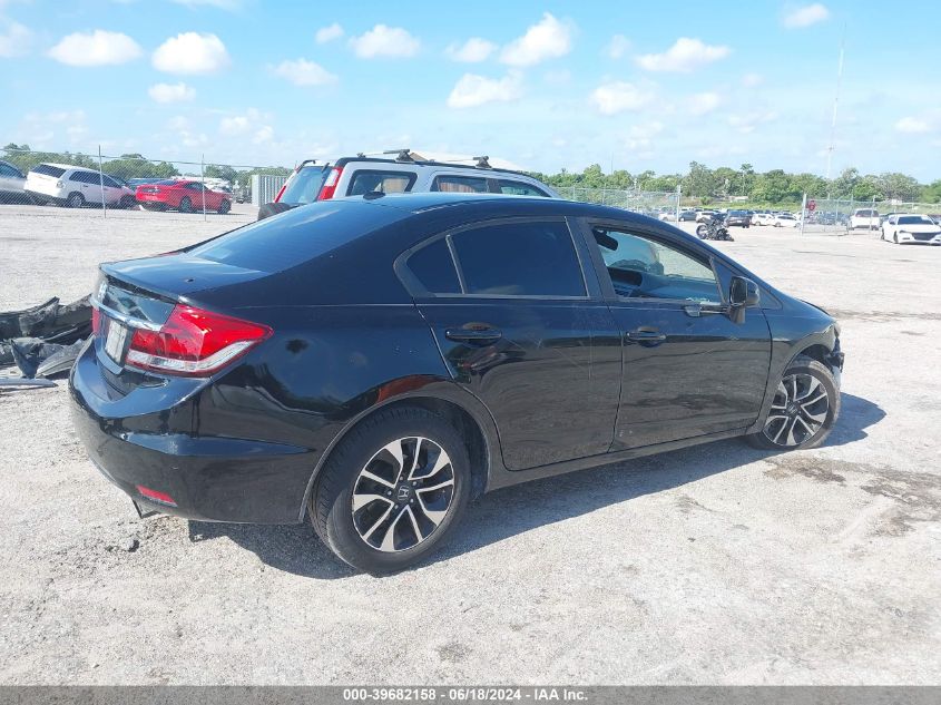 2013 Honda Civic Ex VIN: 19XFB2F89DE035761 Lot: 39682158