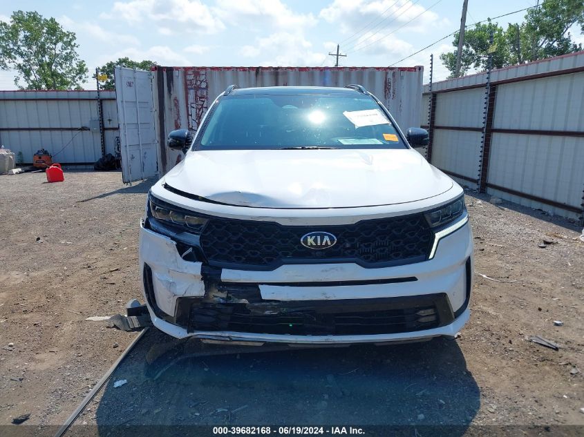 2021 Kia Sorento Sx Prestige VIN: 5XYRK4LFXMG025075 Lot: 39682168