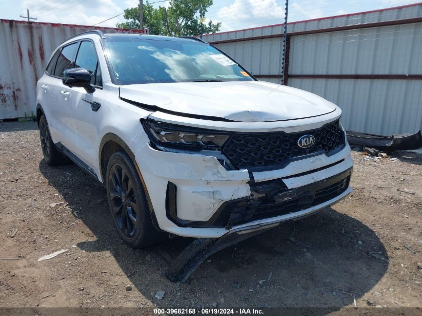 2021 Kia Sorento Sx Prestige VIN: 5XYRK4LFXMG025075 Lot: 39682168