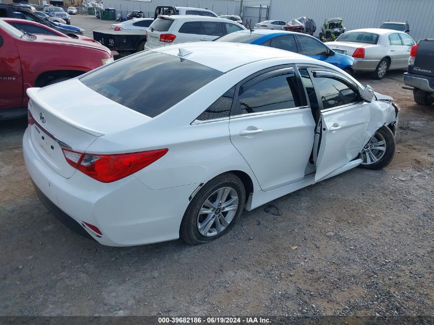 2014 Hyundai Sonata Gls VIN: 5NPEB4AC1EH931200 Lot: 39682186