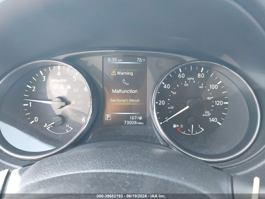 2017 Nissan Rogue S/Sv VIN: KNMAT2MV7HP601843 Lot: 39682193