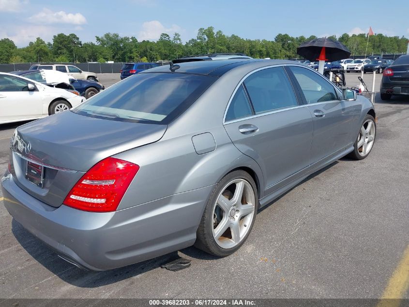 2013 Mercedes-Benz S 550 VIN: WDDNG7DB4DA514557 Lot: 39682203