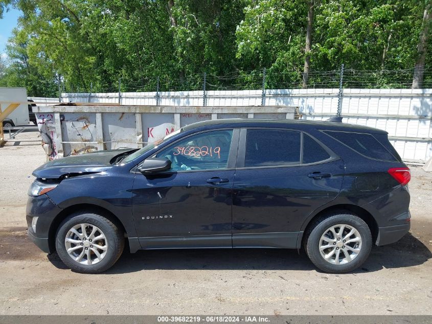 2021 Chevrolet Equinox Awd Ls VIN: 2GNAXSEV0M6160156 Lot: 39682219