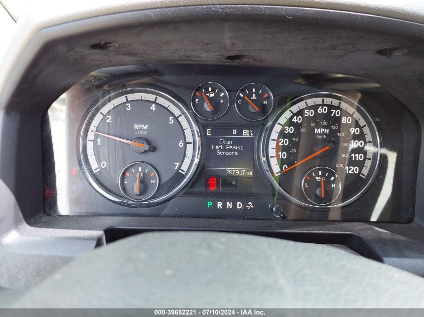 2012 Ram 1500 Slt VIN: 1C6RD7LT5CS346331 Lot: 39682221