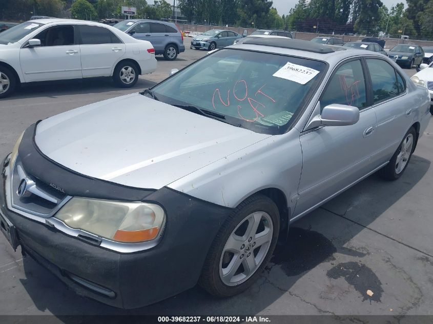 2002 Acura Tl 3.2 Type S VIN: 19UUA56982A043002 Lot: 39682237