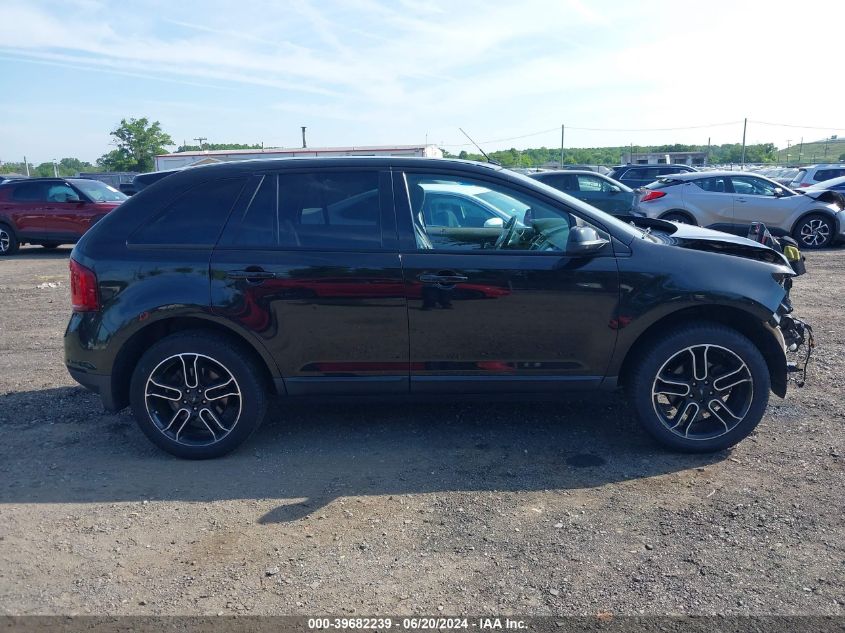 2013 Ford Edge Sel VIN: 2FMDK4JC0DBC94821 Lot: 39682239