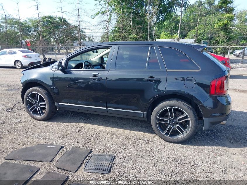 2013 Ford Edge Sel VIN: 2FMDK4JC0DBC94821 Lot: 39682239