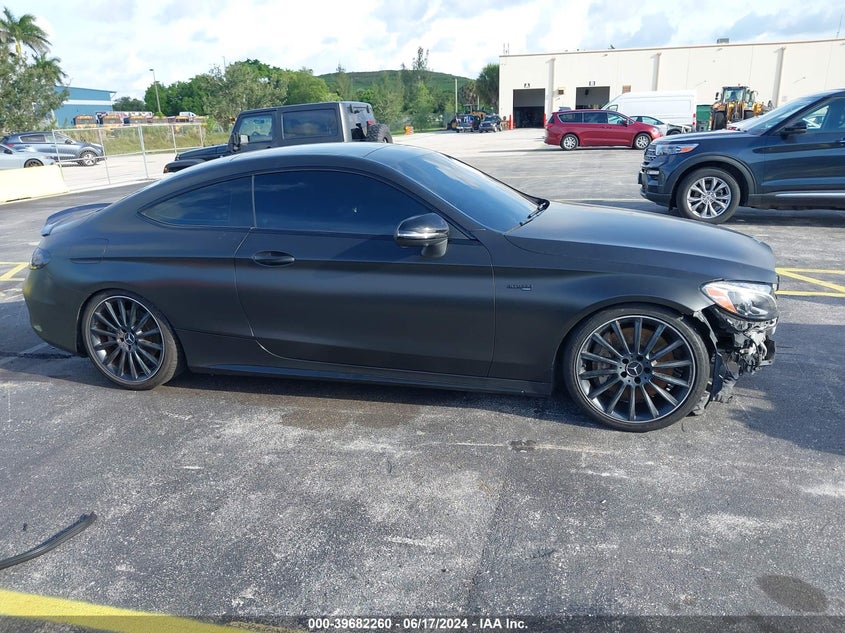 VIN WDDWJ6EB0JF670771 2018 MERCEDES-BENZ AMG C 43 4MATIC