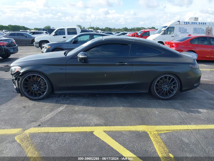 VIN WDDWJ6EB0JF670771 2018 MERCEDES-BENZ AMG C 43 4MATIC