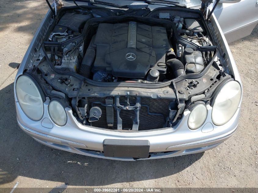 2004 Mercedes-Benz E-Class 5.0L VIN: WDBUF70J54A498390 Lot: 39682261