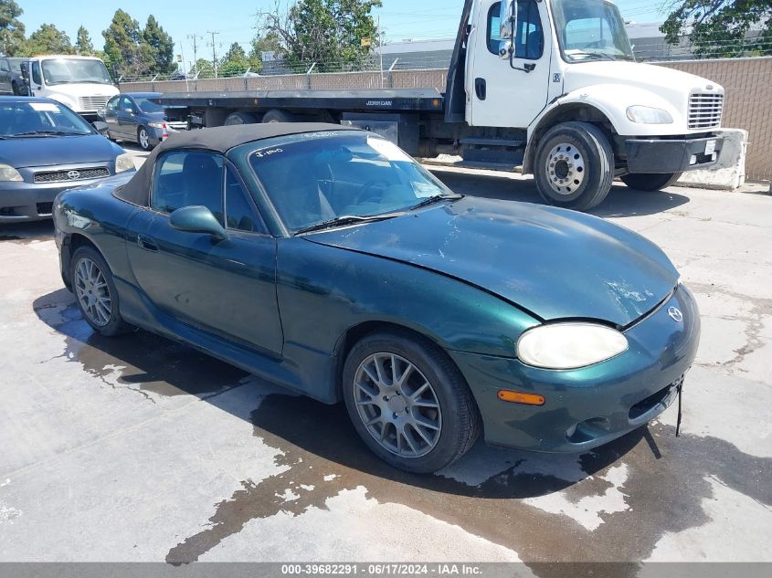 2003 Mazda Mx-5 Miata Cloth/Ls/Se/Shinsen VIN: JM1NB353X30313744 Lot: 39682291