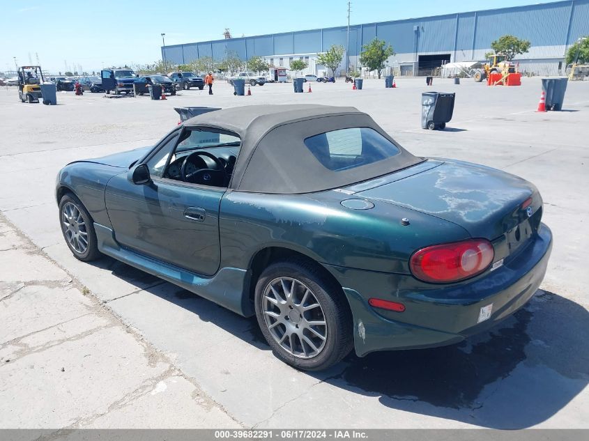 2003 Mazda Mx-5 Miata Cloth/Ls/Se/Shinsen VIN: JM1NB353X30313744 Lot: 39682291