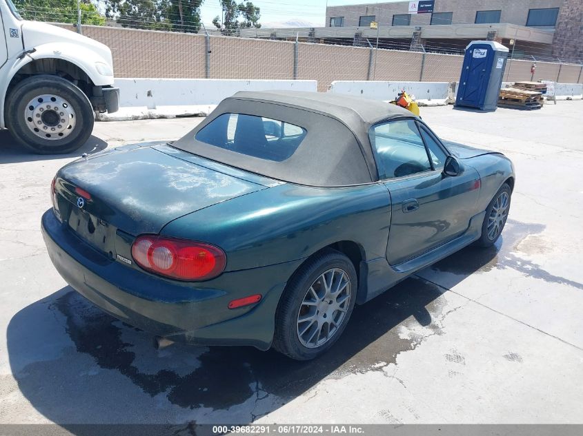 2003 Mazda Mx-5 Miata Cloth/Ls/Se/Shinsen VIN: JM1NB353X30313744 Lot: 39682291