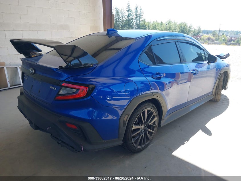 VIN JF1VBAF62P9801400 2023 SUBARU WRX PREMIUM