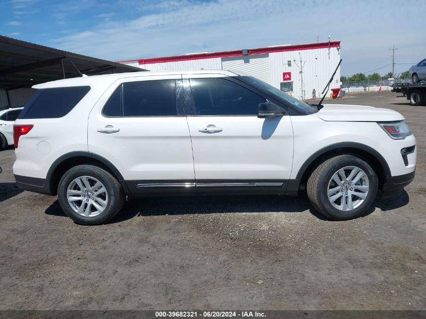 2018 Ford Explorer Xlt VIN: 1FM5K8D82JGB93786 Lot: 39682321