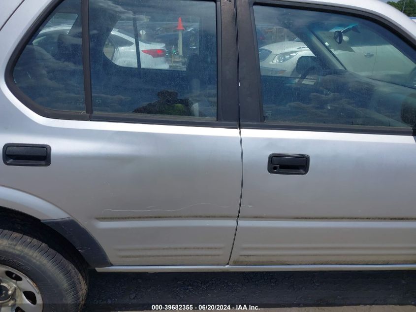 1999 Honda Passport Ex/Lx VIN: 4S6CK58W0X4422143 Lot: 39682355