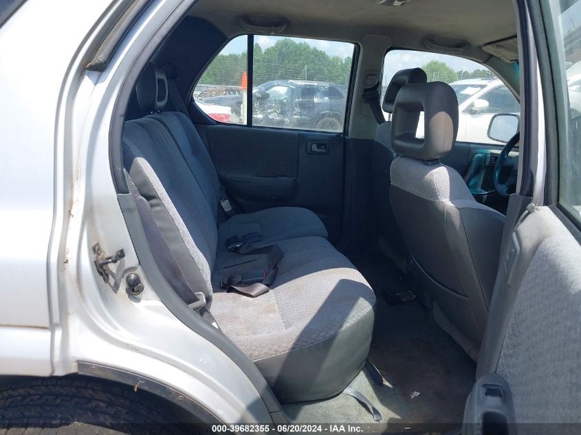 1999 Honda Passport Ex/Lx VIN: 4S6CK58W0X4422143 Lot: 39682355