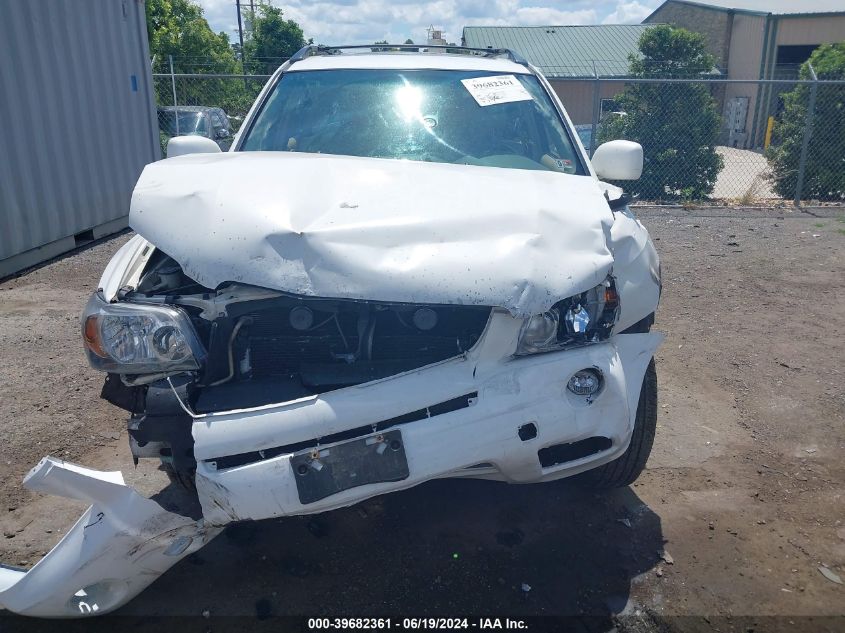 2006 Toyota Highlander Hybrid Limited V6 VIN: JTEEW21A460010090 Lot: 39682361