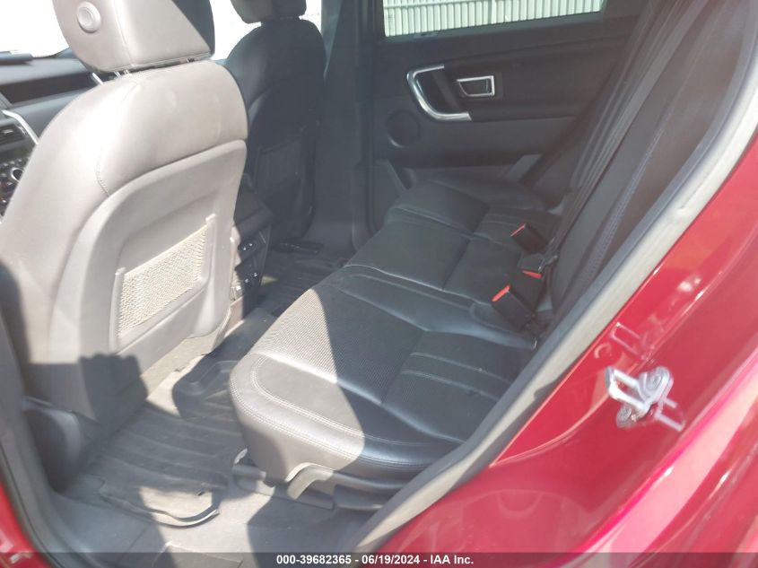 2016 Land Rover Discovery Sport Hse VIN: SALCR2BG2GH614786 Lot: 39682365