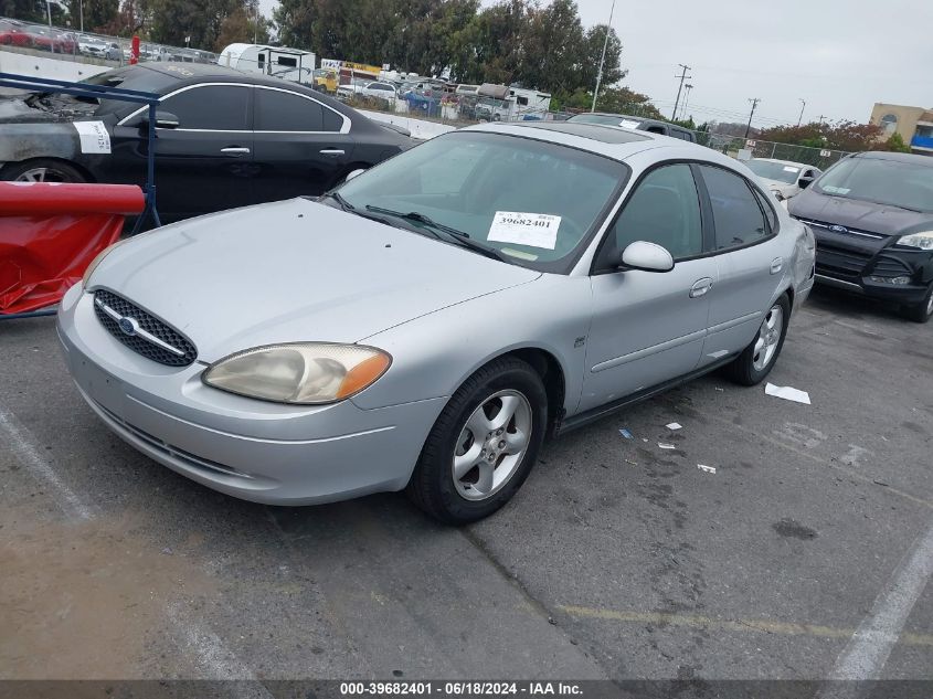 2000 Ford Taurus Ses VIN: 1FAFP55S9YA207088 Lot: 39682401