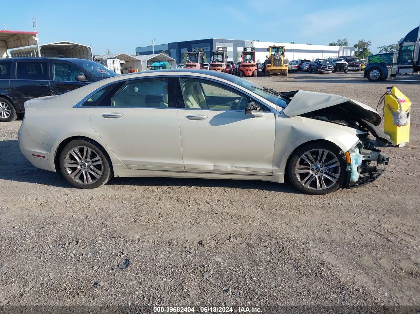 2014 Lincoln Mkz VIN: 3LN6L2G9XER801927 Lot: 39682404