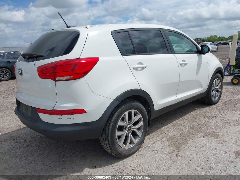 2015 Kia Sportage Lx VIN: KNDPB3AC5F7728030 Lot: 39682409