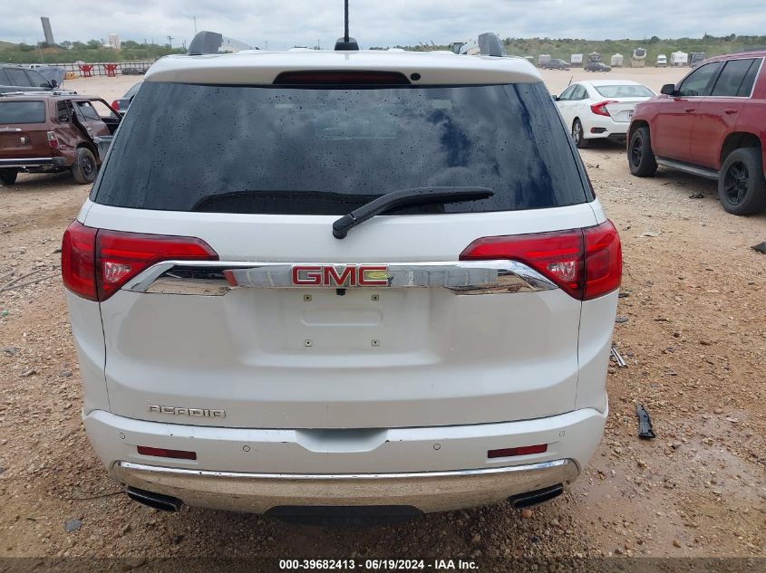 2018 GMC Acadia Denali VIN: 1GKKNPLS5JZ242395 Lot: 39682413