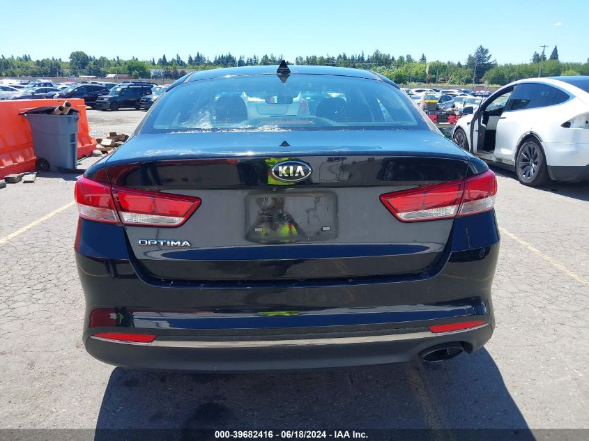 2016 Kia Optima Lx VIN: 5XXGT4L39GG083195 Lot: 39682416