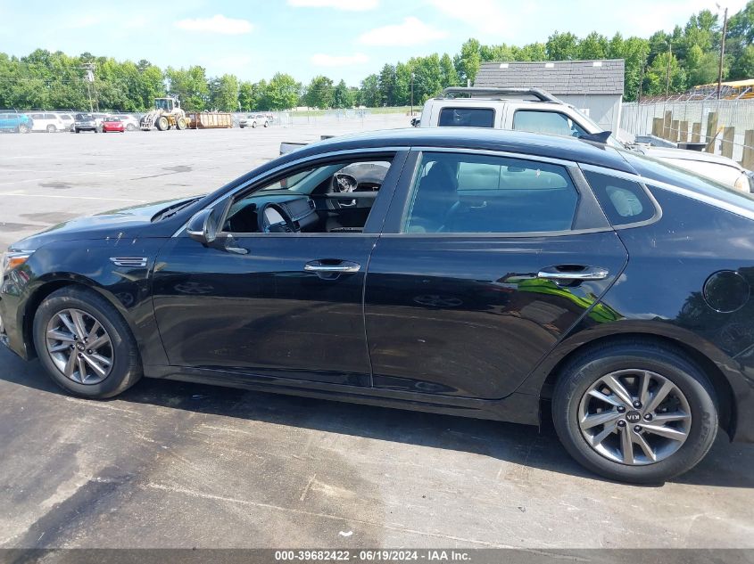 2019 Kia Optima Lx VIN: 5XXGT4L36KG296355 Lot: 39682422