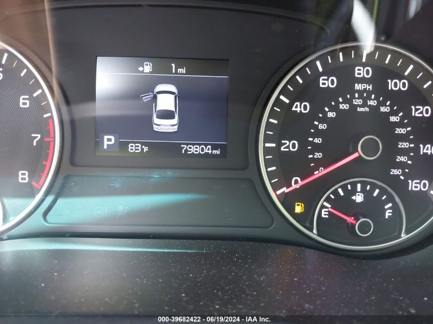 2019 Kia Optima Lx VIN: 5XXGT4L36KG296355 Lot: 39682422