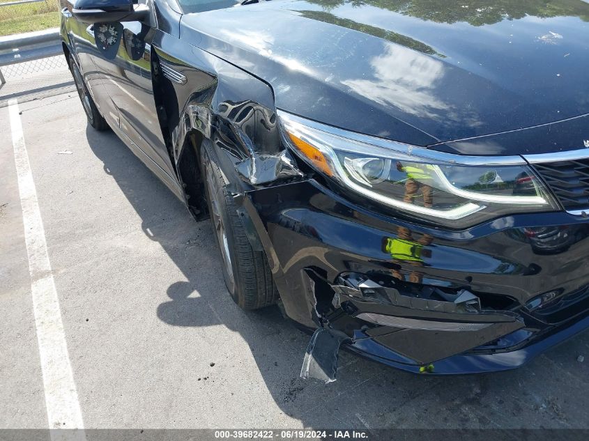 2019 Kia Optima Lx VIN: 5XXGT4L36KG296355 Lot: 39682422