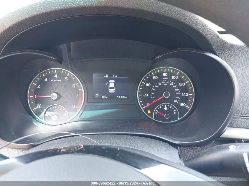 2019 Kia Optima Lx VIN: 5XXGT4L36KG296355 Lot: 39682422