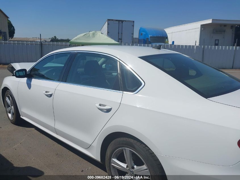 2013 Volkswagen Passat 2.0L Tdi Se VIN: 1VWBN7A35DC069943 Lot: 39682428