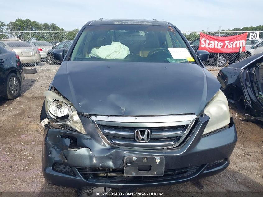 2005 Honda Odyssey Ex-L VIN: 5FNRL38695B414654 Lot: 39682430