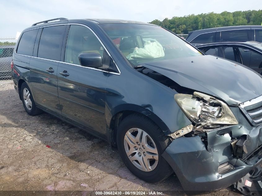 2005 Honda Odyssey Ex-L VIN: 5FNRL38695B414654 Lot: 39682430