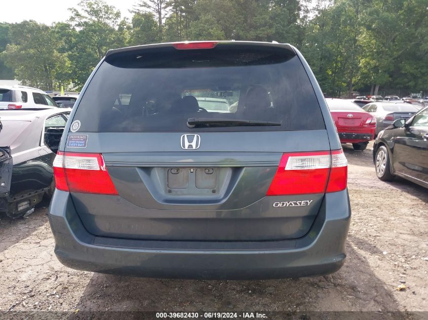 2005 Honda Odyssey Ex-L VIN: 5FNRL38695B414654 Lot: 39682430