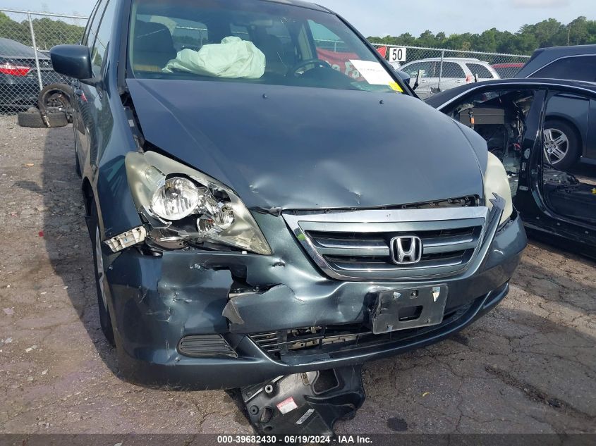 2005 Honda Odyssey Ex-L VIN: 5FNRL38695B414654 Lot: 39682430