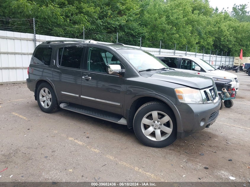 2011 Nissan Armada Platinum VIN: 5N1AA0NC1BN618000 Lot: 39682436