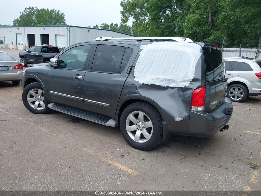 2011 Nissan Armada Platinum VIN: 5N1AA0NC1BN618000 Lot: 39682436