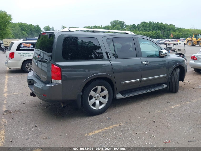 2011 Nissan Armada Platinum VIN: 5N1AA0NC1BN618000 Lot: 39682436