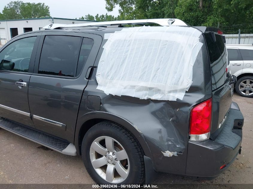 2011 Nissan Armada Platinum VIN: 5N1AA0NC1BN618000 Lot: 39682436