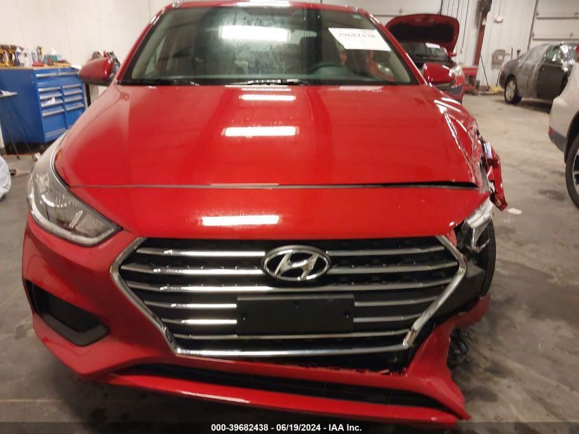 2022 Hyundai Accent Se VIN: 3KPC24A60NE167460 Lot: 39682438